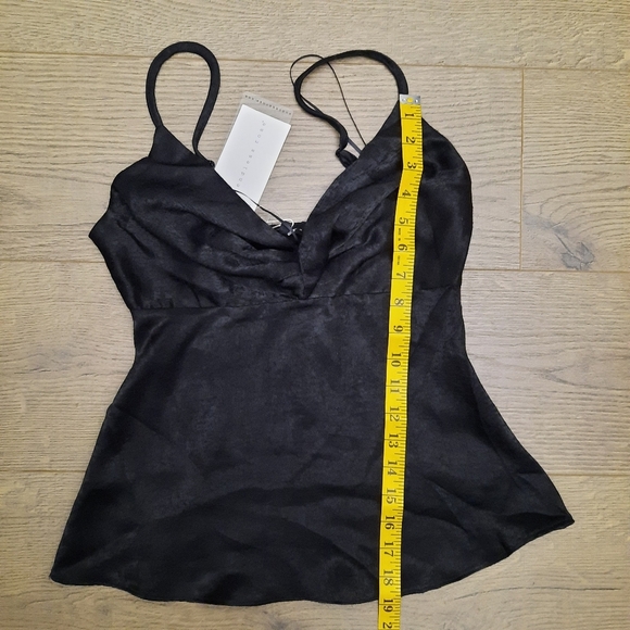 NWT ENDLESS ROSE Black Y2K Baby doll Tank Top - Picture 5 of 9